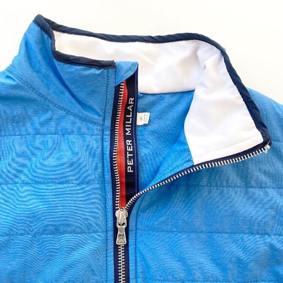 Peter Millar Womens Madeline Quilted Hybrid Jacket Size S Golf Double-Zip - Picture 6 of 14